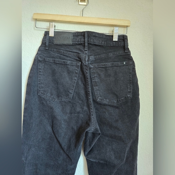 Everlane The Original Curvy Cheeky Jean Straight Coal Black Sz 24 - Picture 5 of 16
